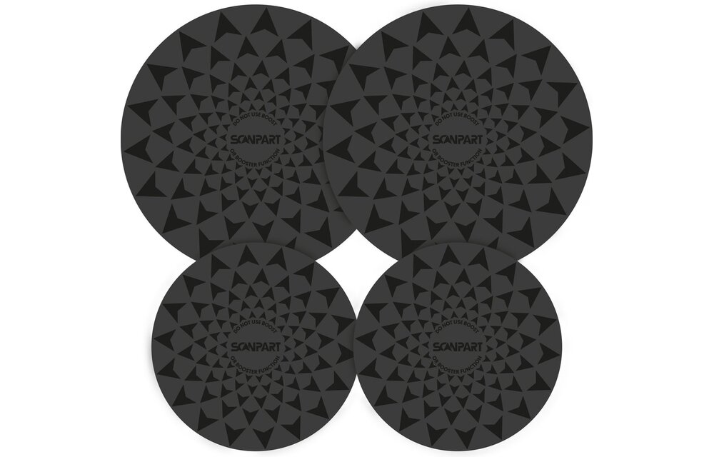 Scanpart inductiekookplaat beschermmatjes (4 stuks)
