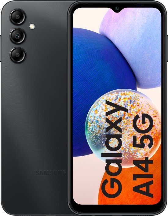 Samsung Galaxy A14 5G 64GB Awesome Black - Mobiele telefoon