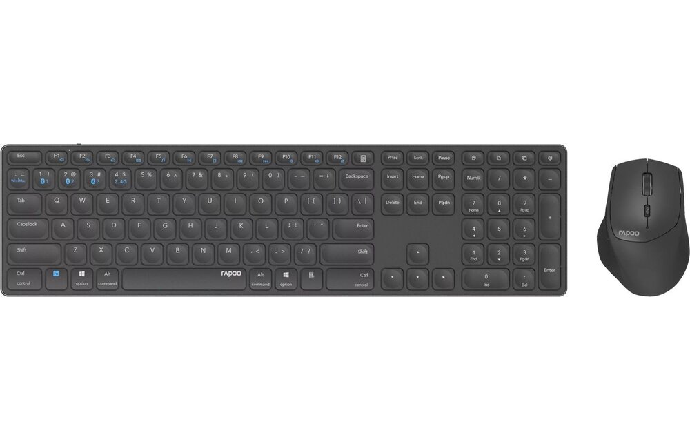 Rapoo Blade 9800M - Toetsenbord + muis set