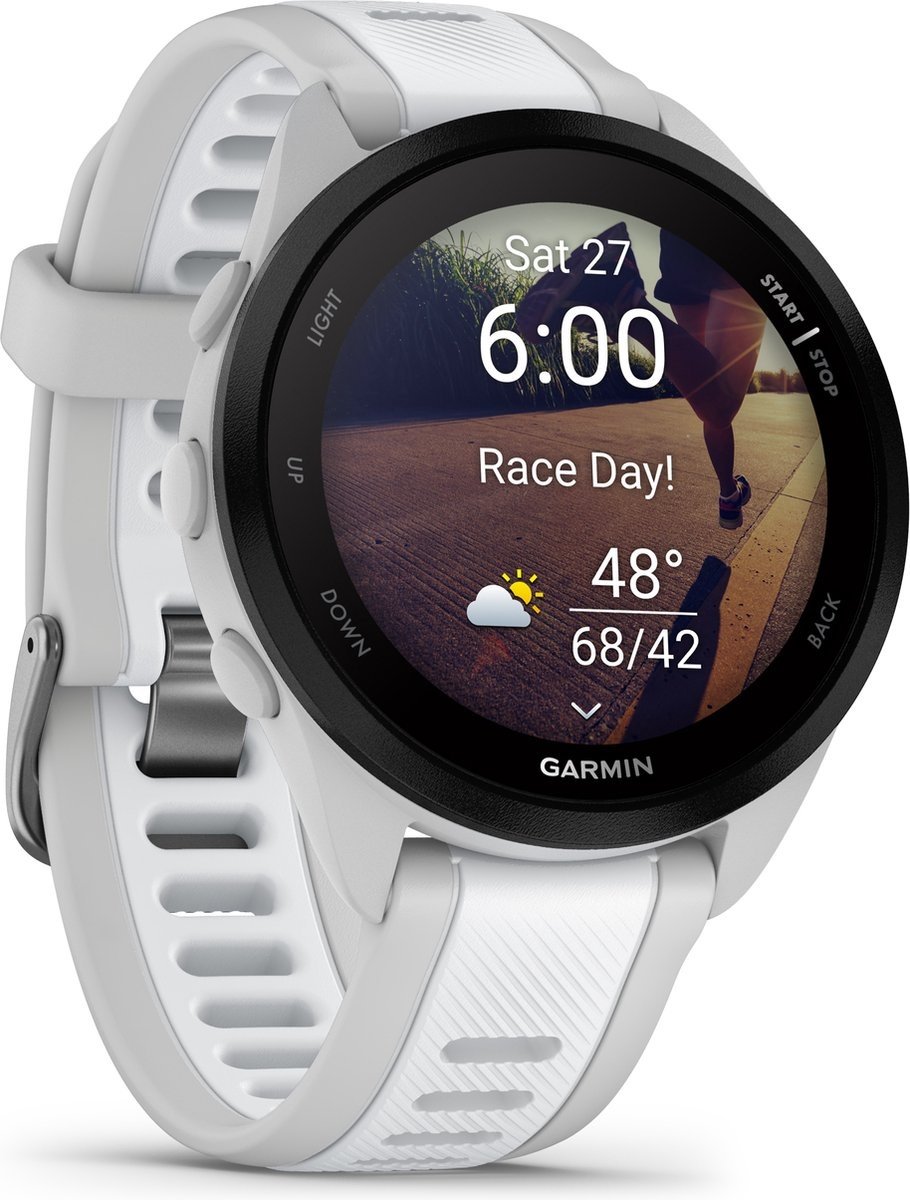 Garmin Forerunner 165 Grijs/ Wit - Smartwatch