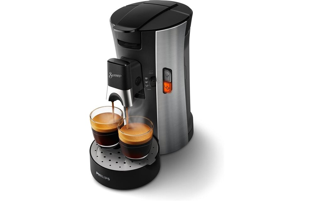 Philips Senseo Select CSA250/10 (Metal) - Koffiemachine