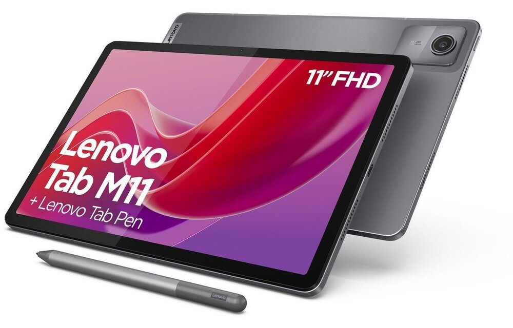 Lenovo Tab M11 128GB Grijs (ZADA0314SE) - Tablet