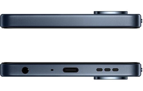 OPPO A5x 128 GB Zwart/Blauw - Mobiele telefoon