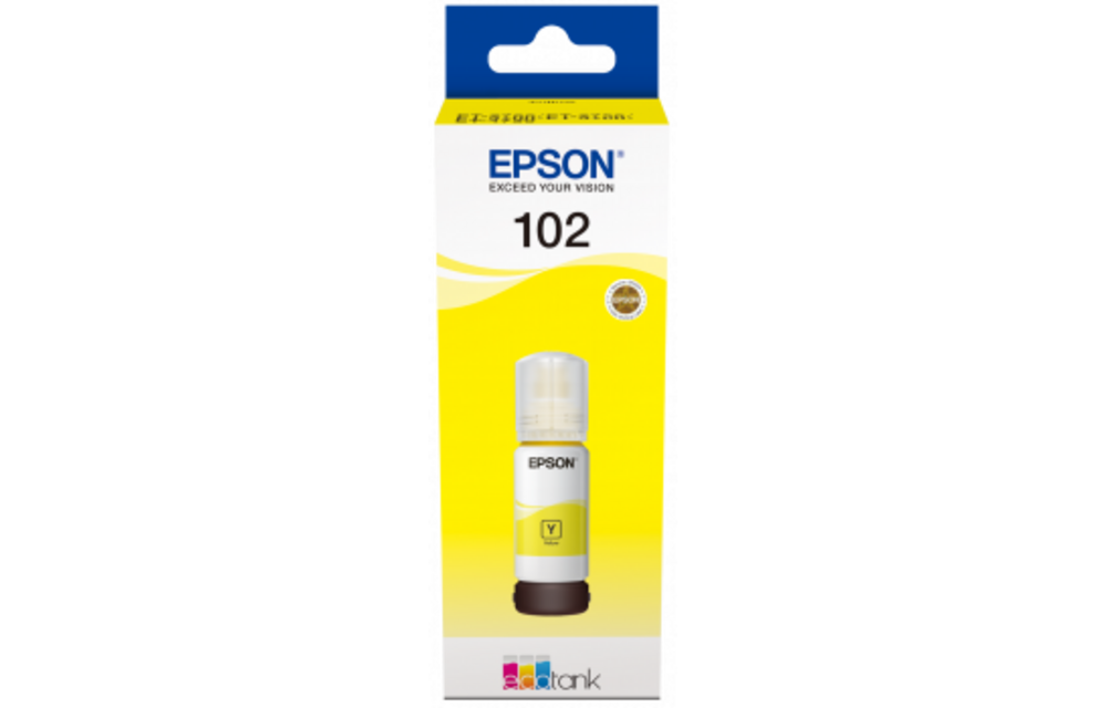 Epson Inktflesje Ecotank 102 Yellow - Inktcartridge