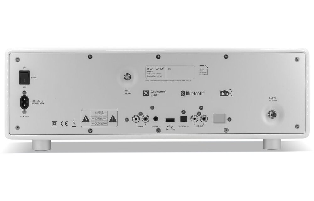 Sonoro PRIMUS 3410100WH - Radio