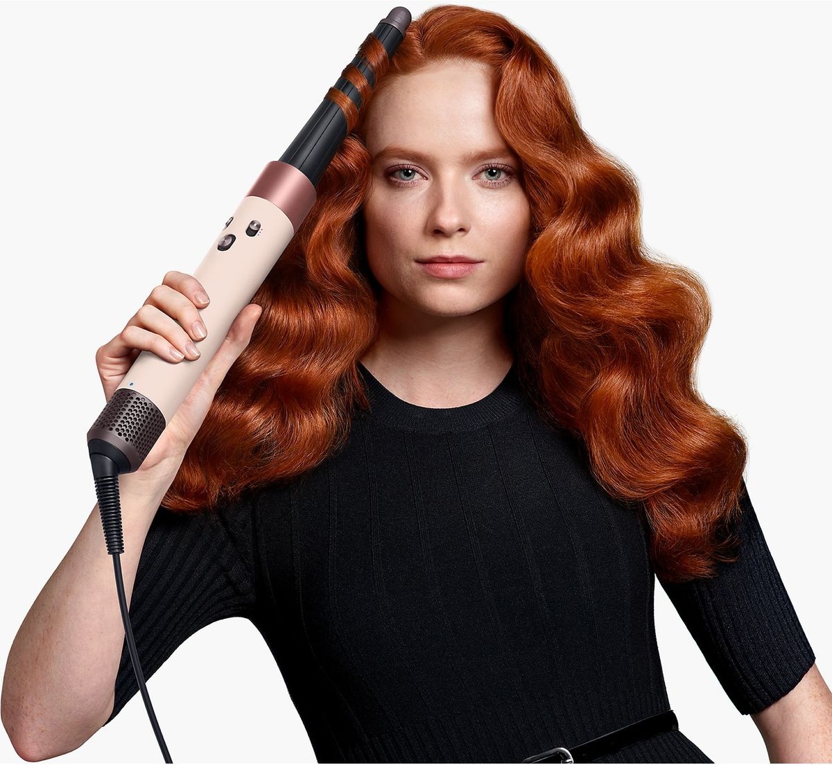 Dyson Airwrap i.d. Straight+Wavy Ceramic Pink/Rose Gold - Krulborstel