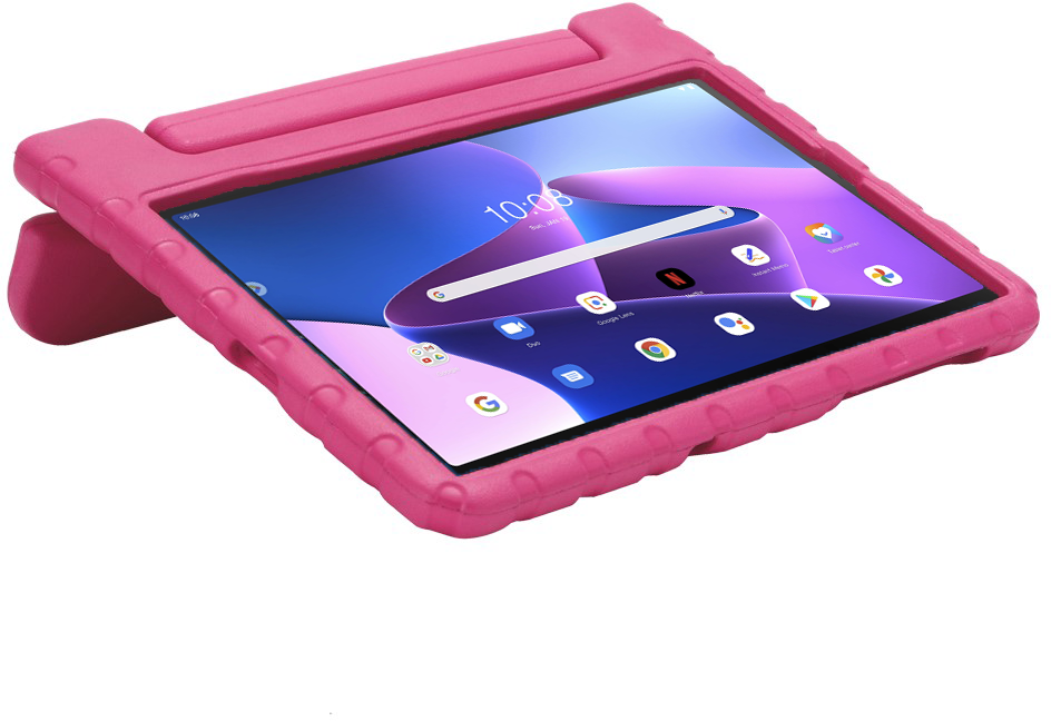 Just in Case Lenovo Tab M10+ Gen 3 Kids Case Roze - Tablethoes