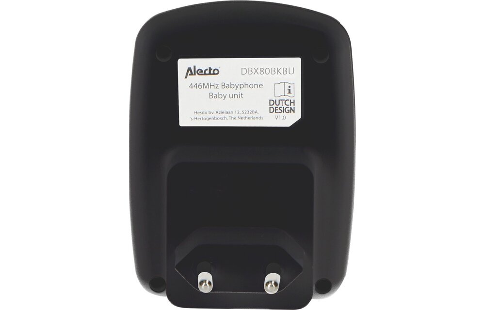 Alecto DBX80BKBU - Extra babyunit voor DBX80BK - Babyfoon