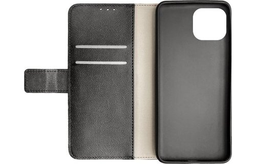 Cazy Wallet Classic voor iPhone 14 Zwart - Telefoonhoesje