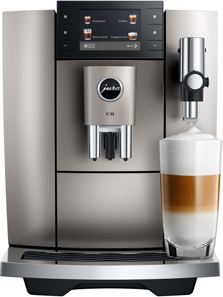 JURA E8 Midnight Silver (ED) - Koffiemachine