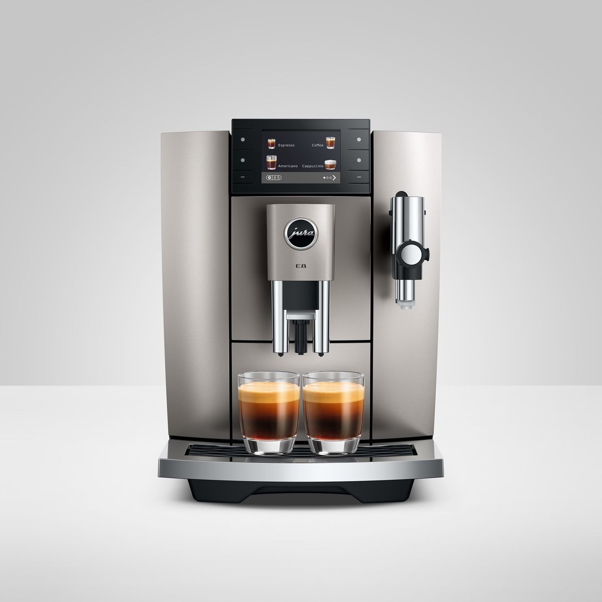 JURA E8 Midnight Silver (ED) - Koffiemachine