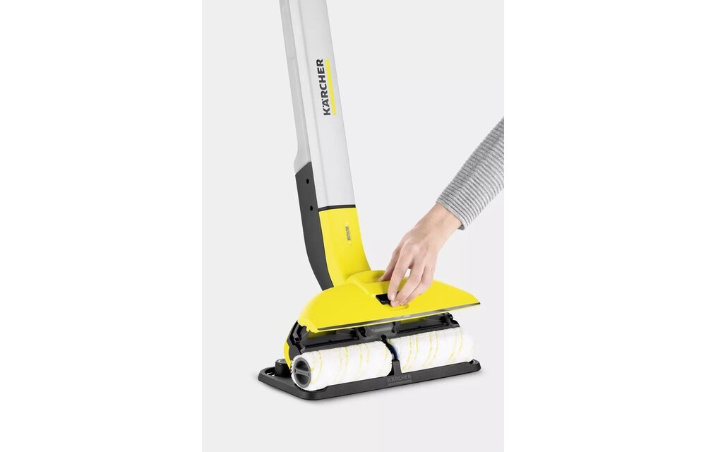 Kärcher Set van 2 microvezelrollen geel