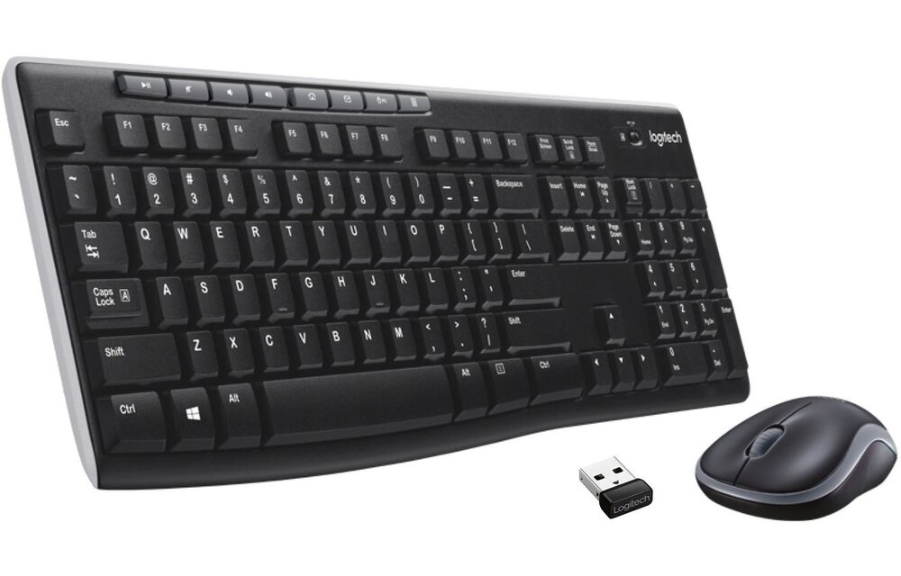 Logitech MK270 - Toetsenbord + muis set
