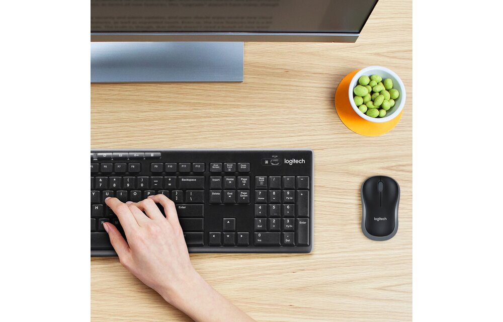 Logitech MK270 - Toetsenbord + muis set