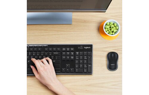 Logitech MK270 - Toetsenbord + muis set
