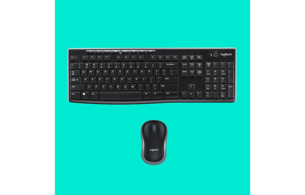 Logitech MK270 - Toetsenbord + muis set