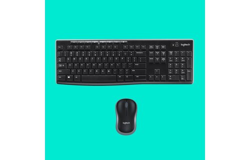 Logitech MK270 - Toetsenbord + muis set