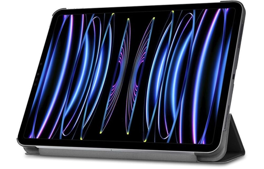 Just in Case Smart Tri-Fold Case - Apple iPad Pro 11 - Zwart - Tablethoes