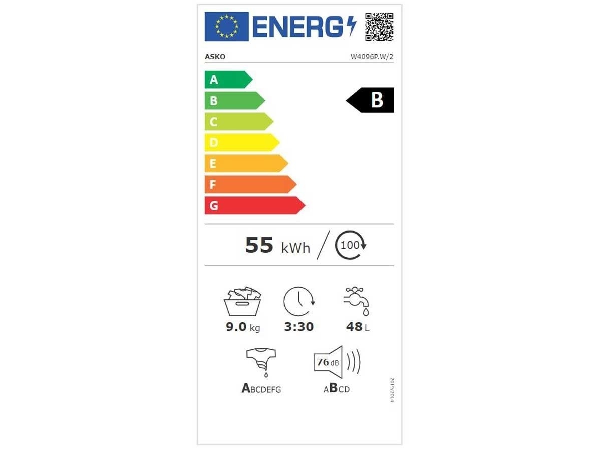 Asko W4096PR.W - Wasmachine