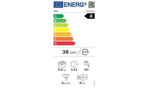 ASKO W30964RW - Wasmachine