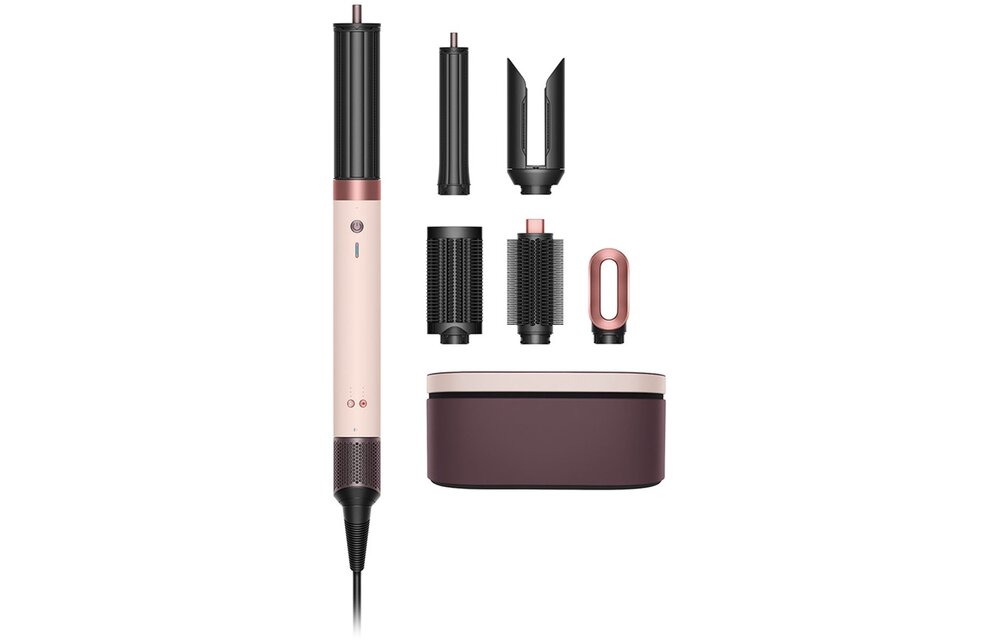 Dyson Airwrap Co-anda2x Straight+Wavy Ceramic Pink/Rose Gold - Föhnborstel