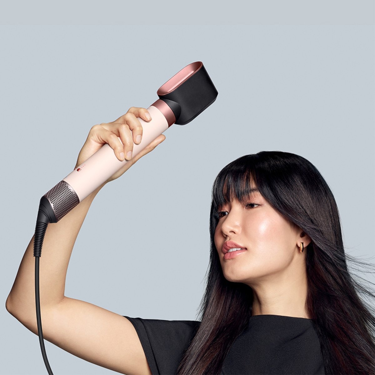 Dyson Airwrap Co-anda2x Straight+Wavy Ceramic Pink/Rose Gold - Föhnborstel
