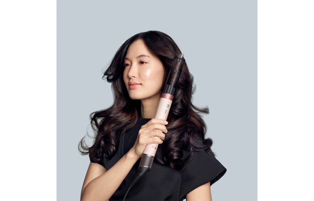Dyson Airwrap Co-anda2x Straight+Wavy Ceramic Pink/Rose Gold - Föhnborstel