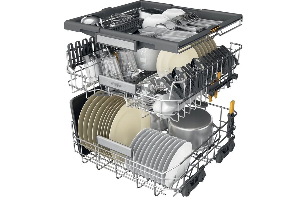 Whirlpool W7I HP40 LC MaxiSpace - Inbouw vaatwasser