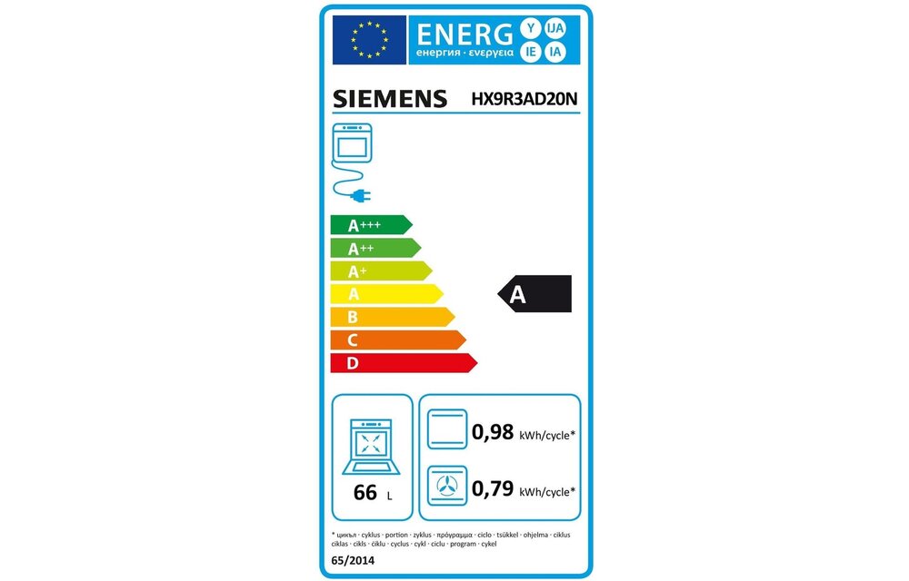 Siemens HX9R3AD20N  - Gasfornuis