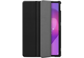 Just in Case Lenovo Idea Tab TriFold Smart Book Case Zwart - Tablethoes