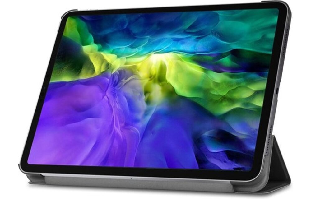 Just in Case Smart Tri-Fold voor iPad Pro 12.9 Zwart - Tablethoes