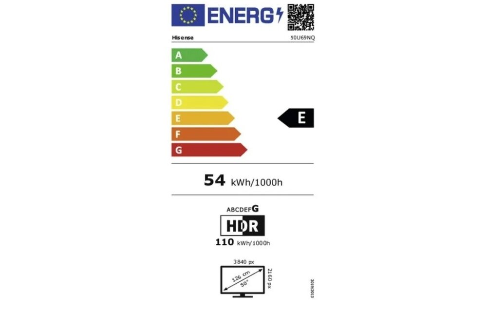 Hisense 50U69NQ - QLED TV
