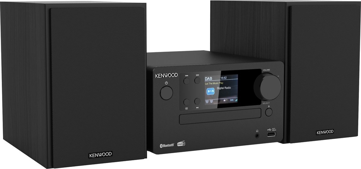 Kenwood M-725DAB-B - Stereo set