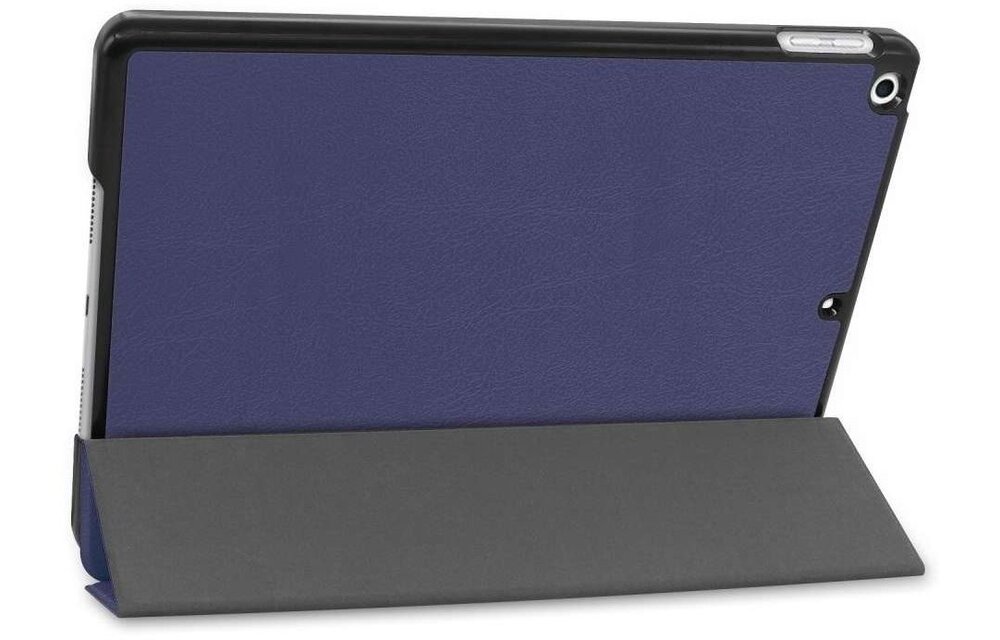 Just in Case Smart Tri-Fold Case - Apple iPad 10.2 - Blauw - Tablethoes