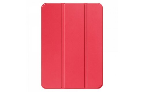 Just in Case Smart Tri-Fold Case - Apple iPad 2022 - Rood - Tablethoes