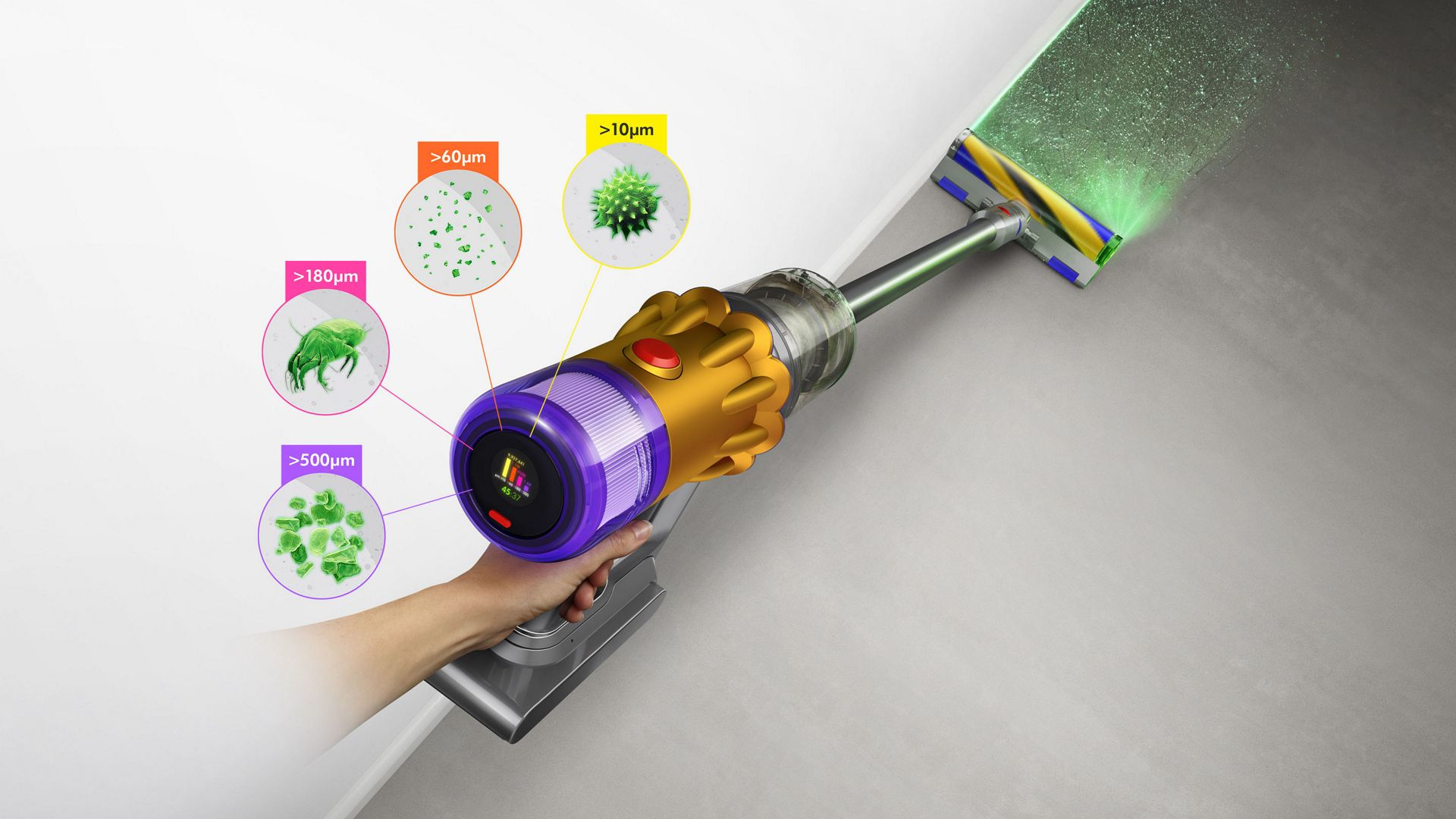 Dyson V12 Detect Slim Absolute (2023) - Steelstofzuiger