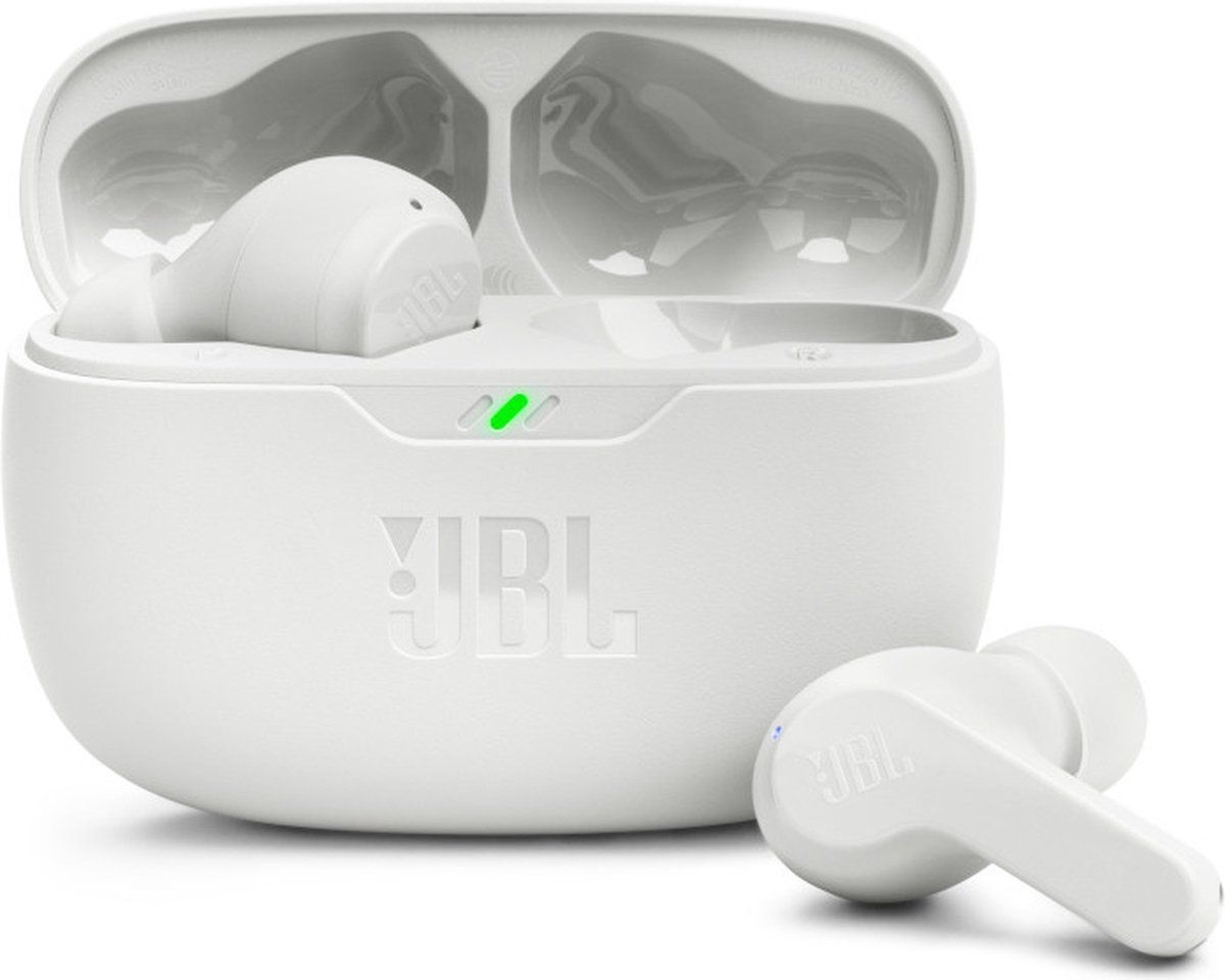 JBL Wave Beam Wit - Draadloze oordopjes