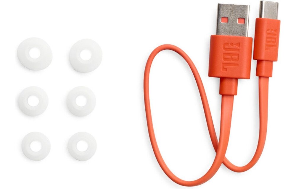 JBL Wave Beam Wit - Draadloze oordopjes