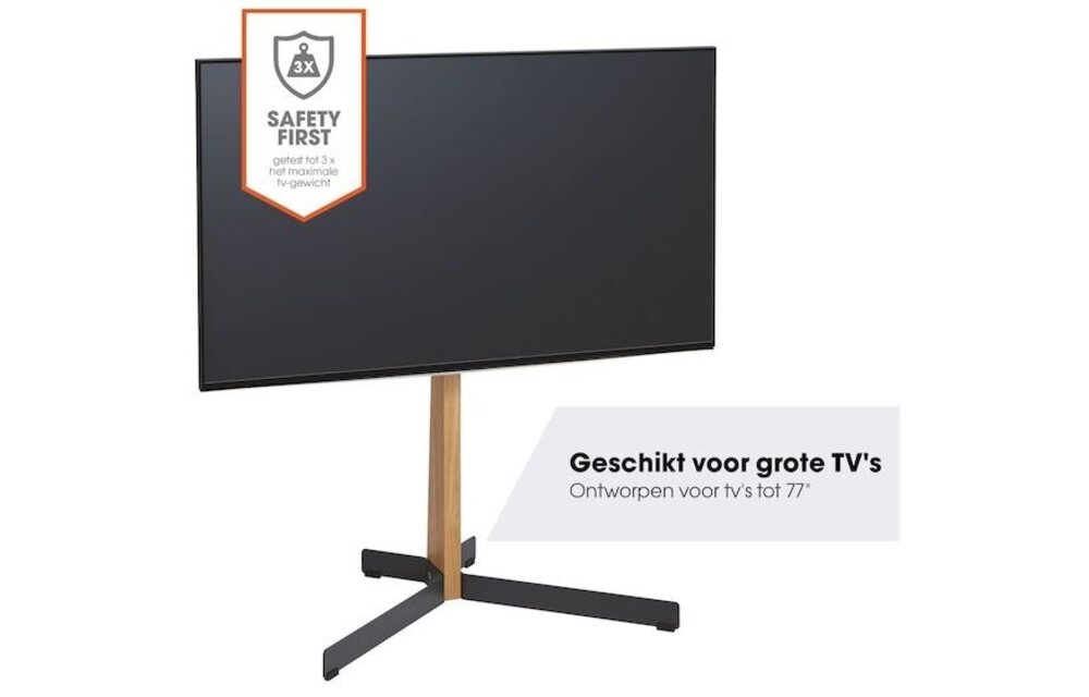 Vogel's TVS 3695B Zwart TV Vloerstandaard (40-77 Inch) - TV muurbeugel
