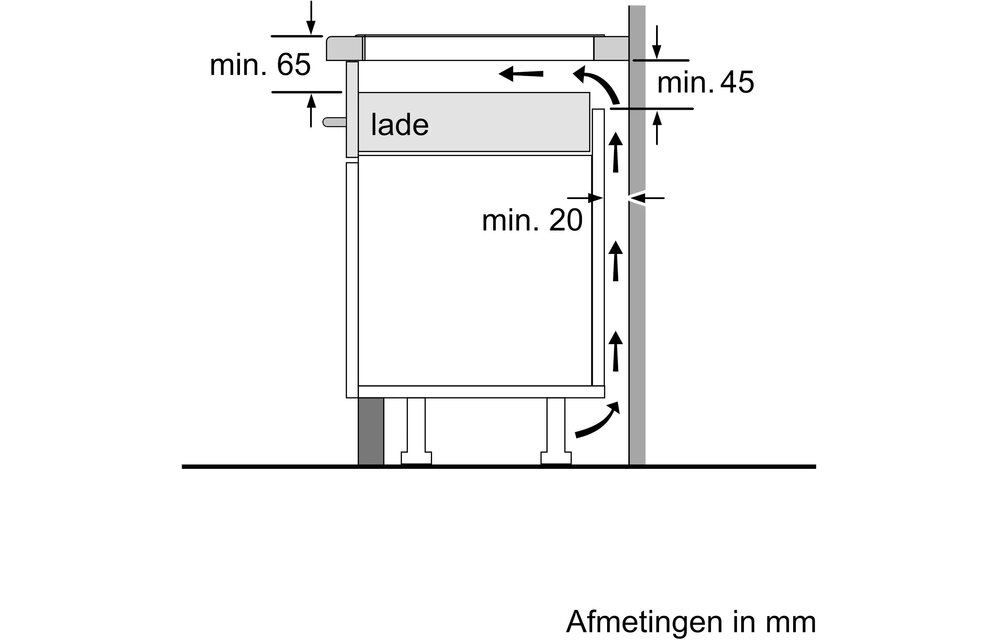Bosch PUG61RAA5D Serie 2 - Inductiekookplaat