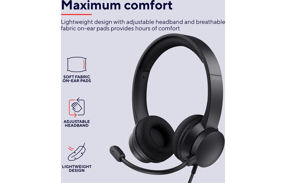 Trust Ayda USB-ENC - Headset