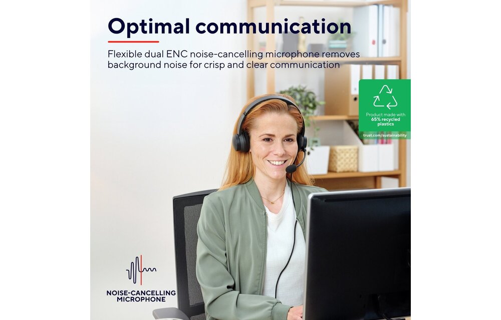 Trust Ayda USB-ENC - Headset