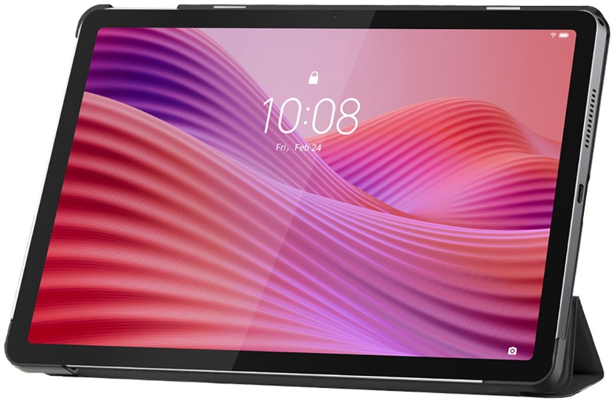 Just in Case Lenovo Tab Smart Trifold Case Zwart - Tablethoes