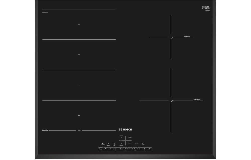 Bosch PXE651FC1E - Inductiekookplaat