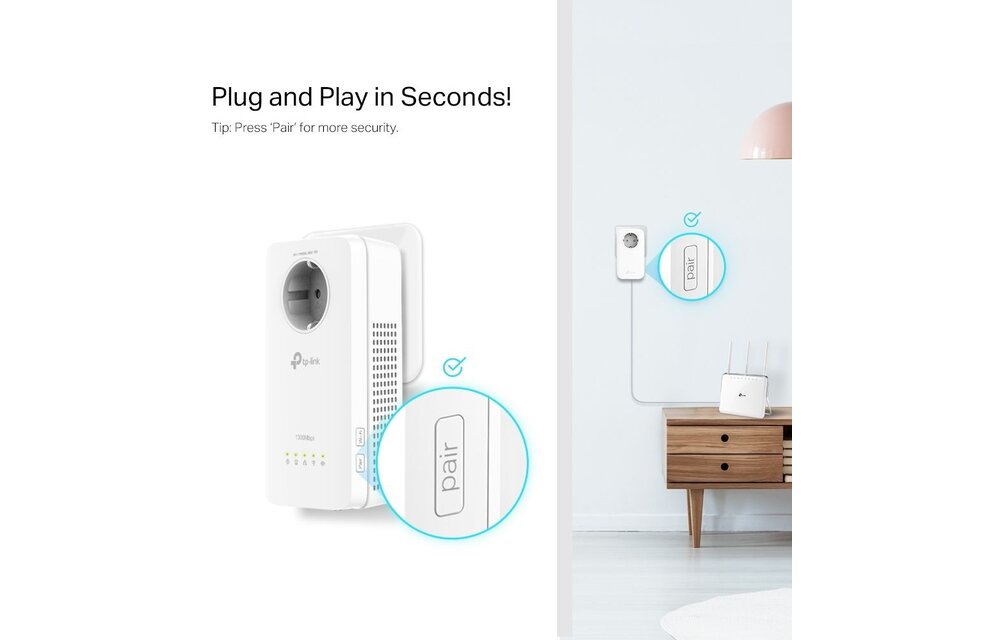 TP-Link TL-WPA8631P Kit - Powerline adapter