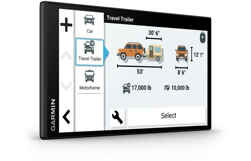 Garmin Camper 795 - Autonavigatie