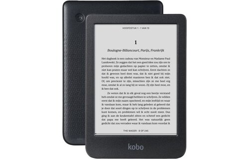 Kobo Clara BW Zwart - E-reader