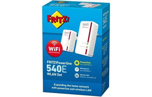 AVM FRITZ!Powerline 540E WLAN Set - Powerline adapter