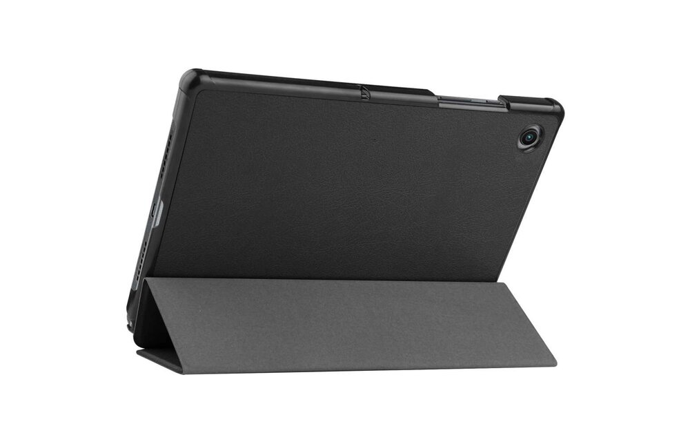 Just in Case Smart Tri-Fold Case - Samsung Galaxy Tab A8 - Zwart - Tablethoes