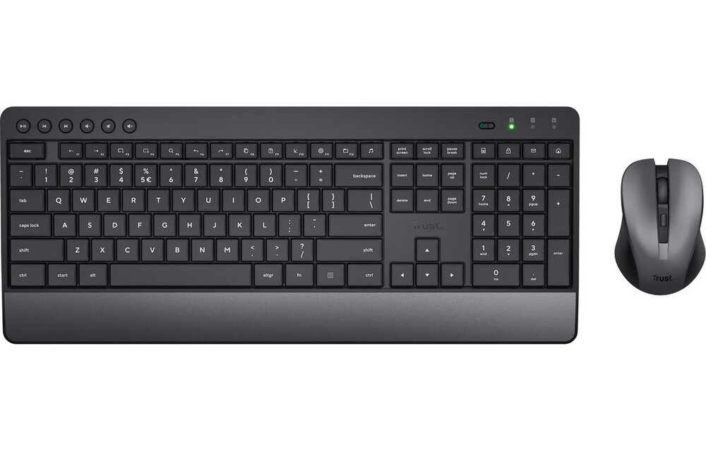 Trust Trezo Comfort - Toetsenbord + muis set